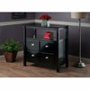 Timber Buffet Cabinet Black WIN-20236