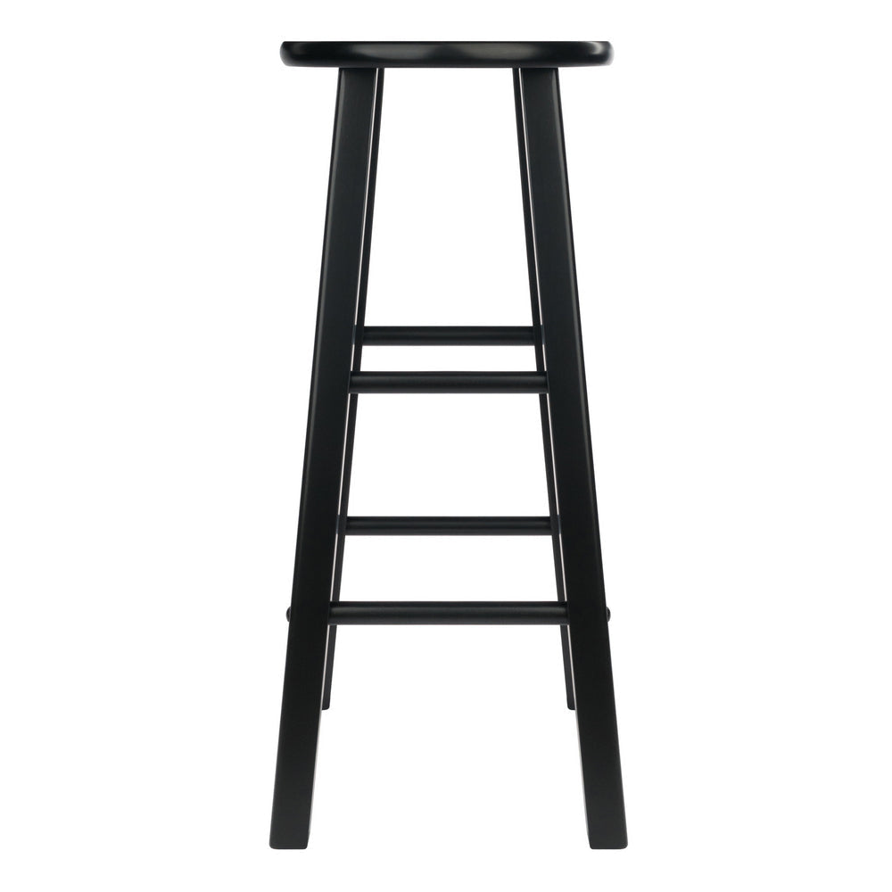 Element 2-Pc Bar Stool Set Black WIN-20270