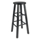 Element 2-Pc Bar Stool Set Black WIN-20270