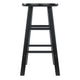 Element 2-Pc Counter Stool Set Black WIN-20274