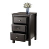 Timmy Accent Table Nightstand Black WIN-20315