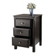 Timmy Accent Table Nightstand Black WIN-20315
