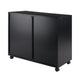 Halifax 2-Section Mobile Filing Cabinet Black WIN-20431