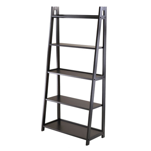 Adam 5-Tier A-Frame Shelf, Black