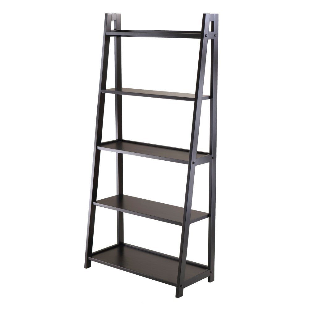 Adam 5-Tier A-Frame Shelf, Black