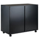 Halifax 5-Drawer Side Storage Mobile Cabinet Black WIN-20630