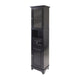Alps Tall Storage Cabinet, Black