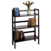 Terry 3-Tier Foldable Shelf Stackable Black WIN-20896