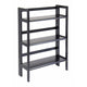 Terry 3-Tier Foldable Shelf, Stackable, Black