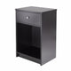Squamish Accent Table, Nightstand, Black