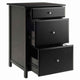 Delta Home Office File Cabinet Black WIN-22321