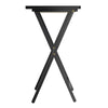 Alex 5-Pc Snack Table Set Black WIN-22520