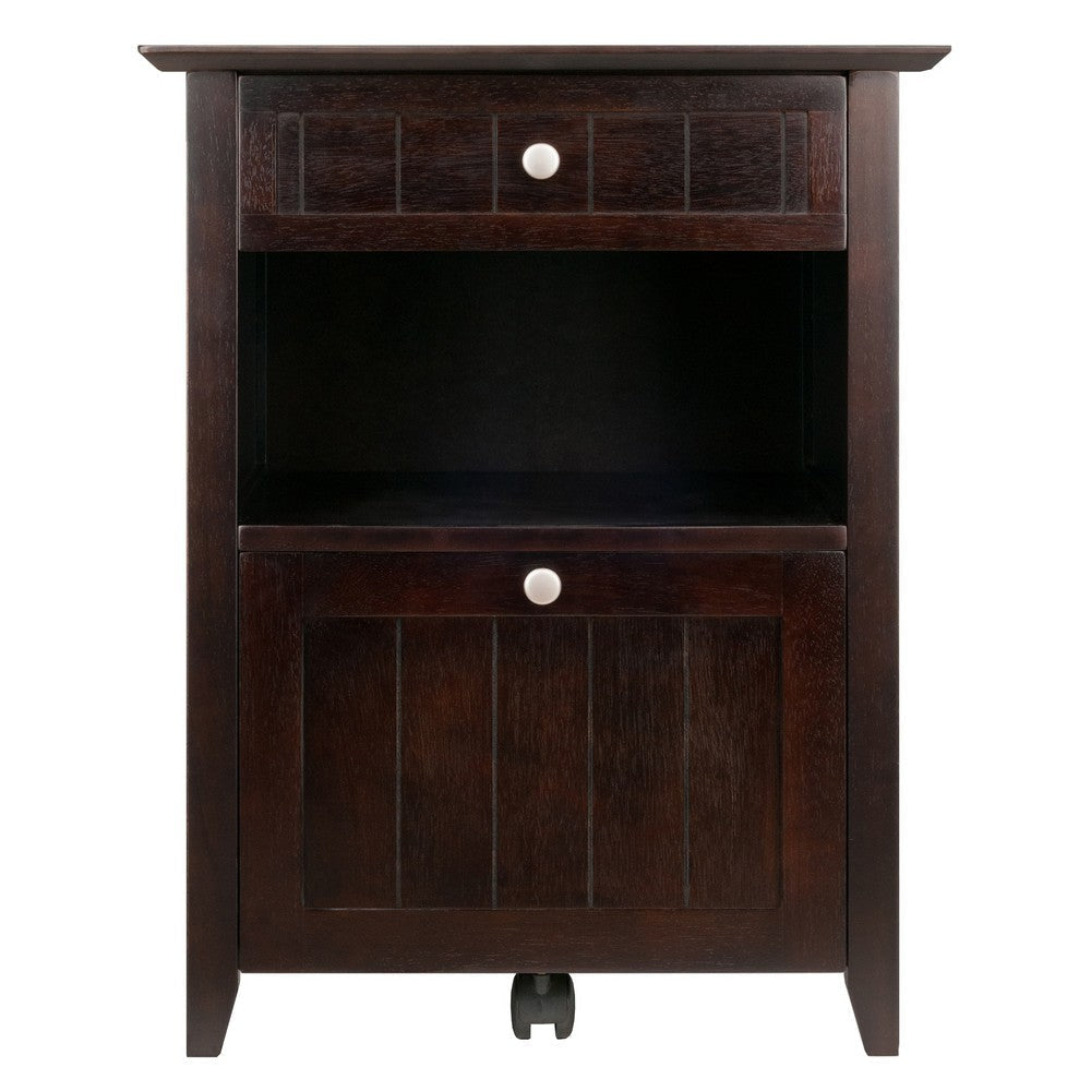 Burke Home Office File Cabinet Coffee WIN-23119