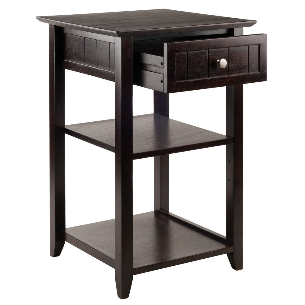 Burke Home Office Printer Stand Coffee WIN-23121