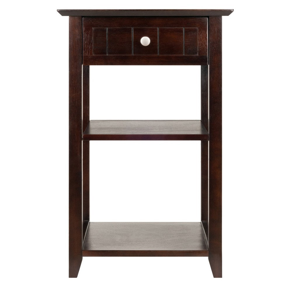 Burke Home Office Printer Stand Coffee WIN-23121