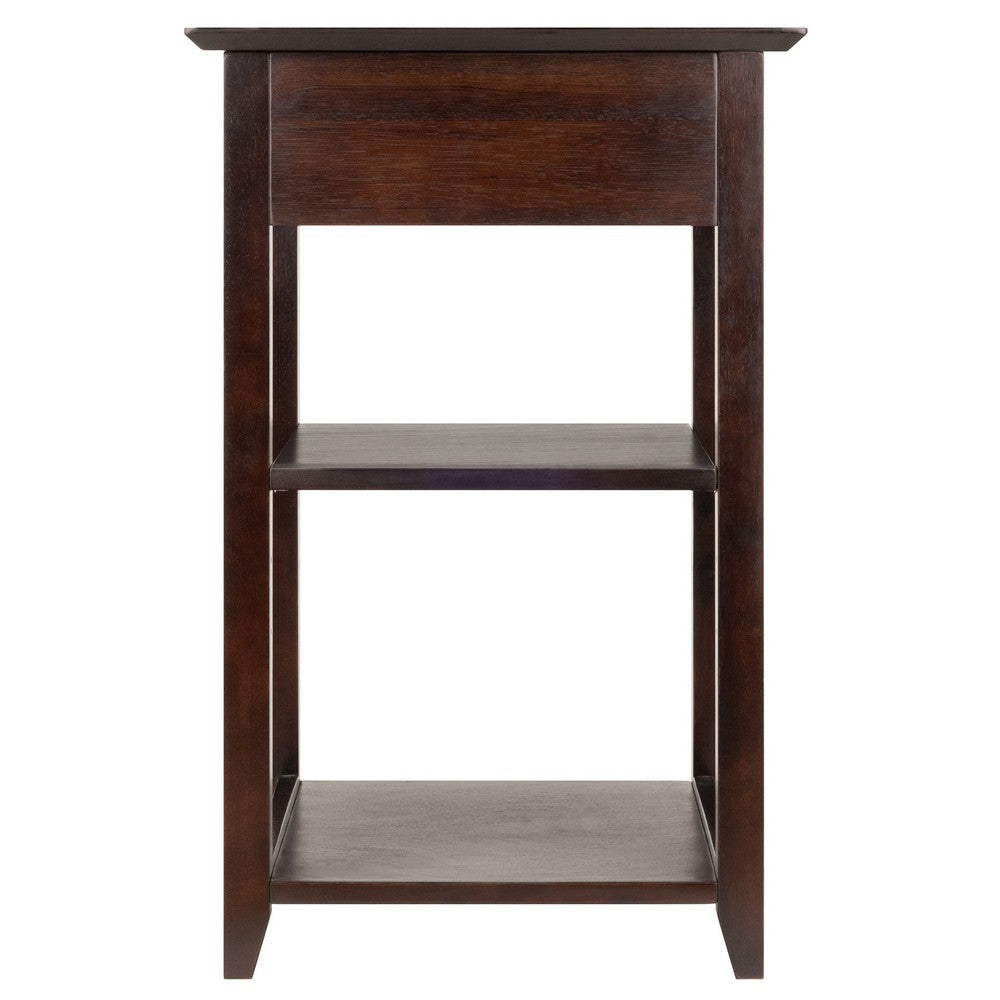 Burke Home Office Printer Stand Coffee WIN-23121
