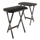 Corbett 2-Pc Oversized Snack Tables Coffee WIN-23294