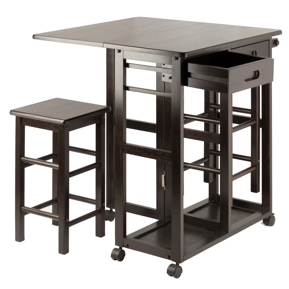 Suzanne 3-Pc Space Saver Set Coffee WIN-23330