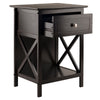 Xylia Accent Table Nightstand Coffee WIN-23419