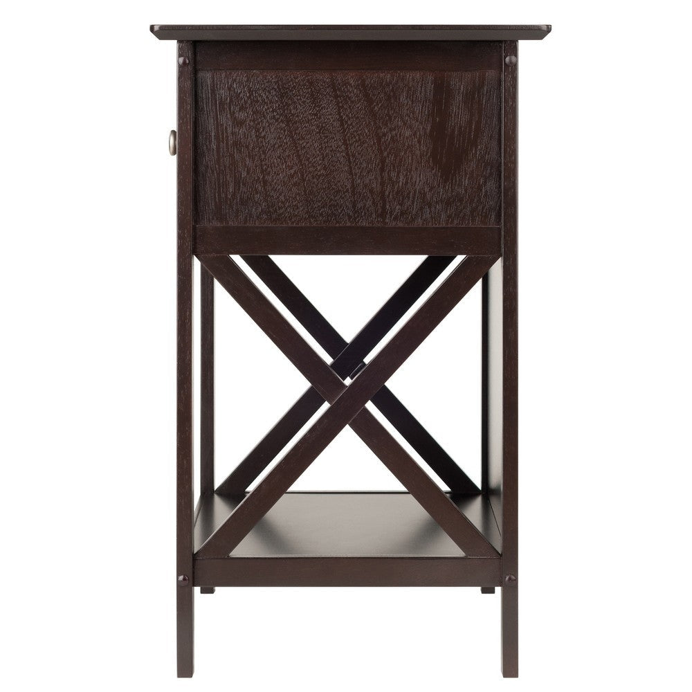 Xylia Accent Table Nightstand Coffee WIN-23419