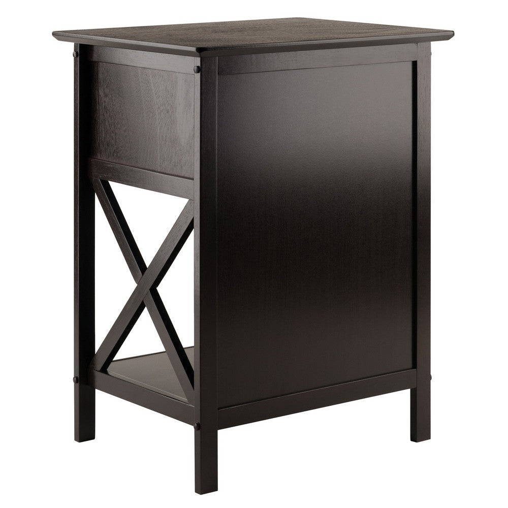 Xylia Accent Table Nightstand Coffee WIN-23419
