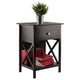 Xylia Accent Table Nightstand Coffee WIN-23419
