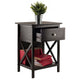 Xylia Accent Table Nightstand Coffee WIN-23419