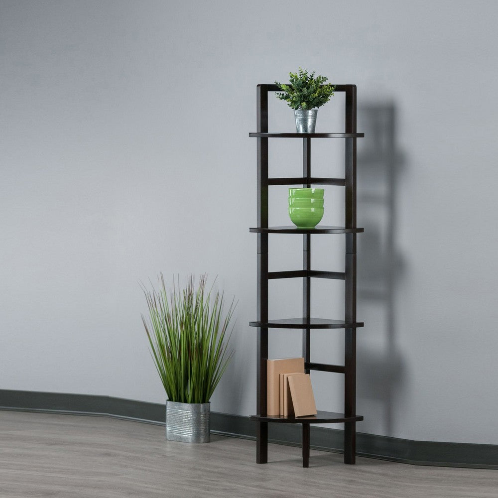 Aiden Corner Baker's Rack, Coffee