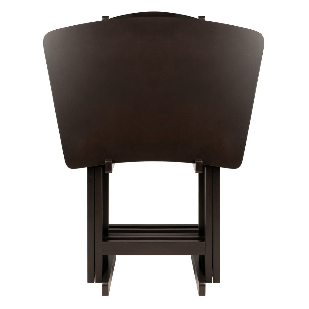 Anila 5-Pc Snack Table Set Coffee WIN-23594