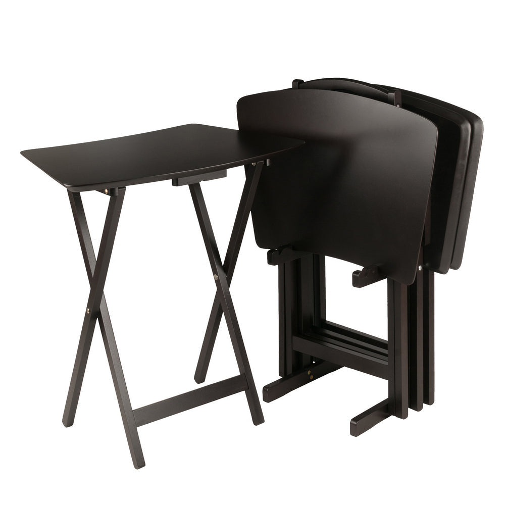 Anila 5-Pc Snack Table Set, Coffee