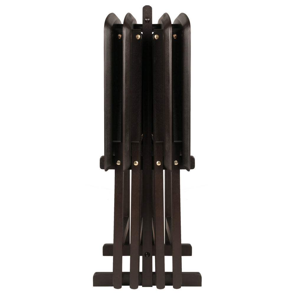 Anila 5-Pc Snack Table Set Coffee WIN-23594