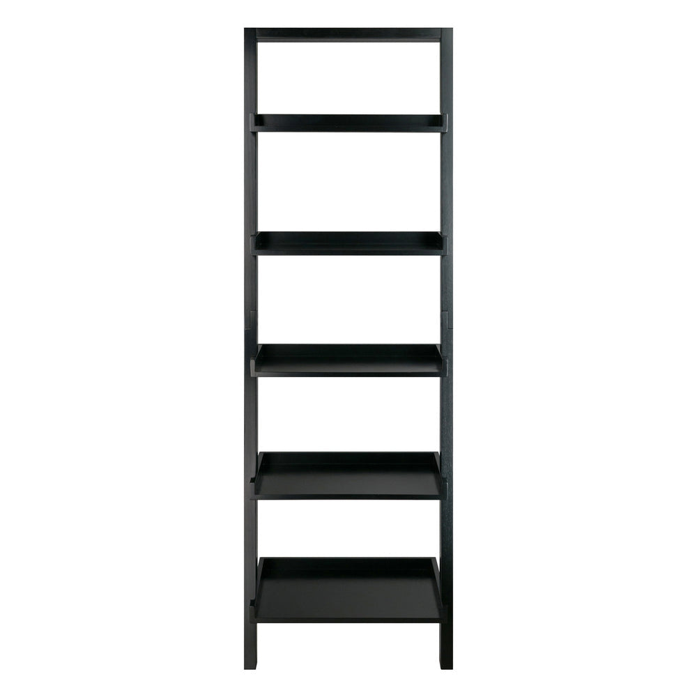 Bellamy 5-Tier Leaning Shelf Black WIN-29553