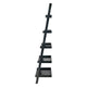 Bellamy 5-Tier Leaning Shelf Black WIN-29553