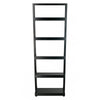 Bellamy 5-Tier Leaning Shelf Black WIN-29553