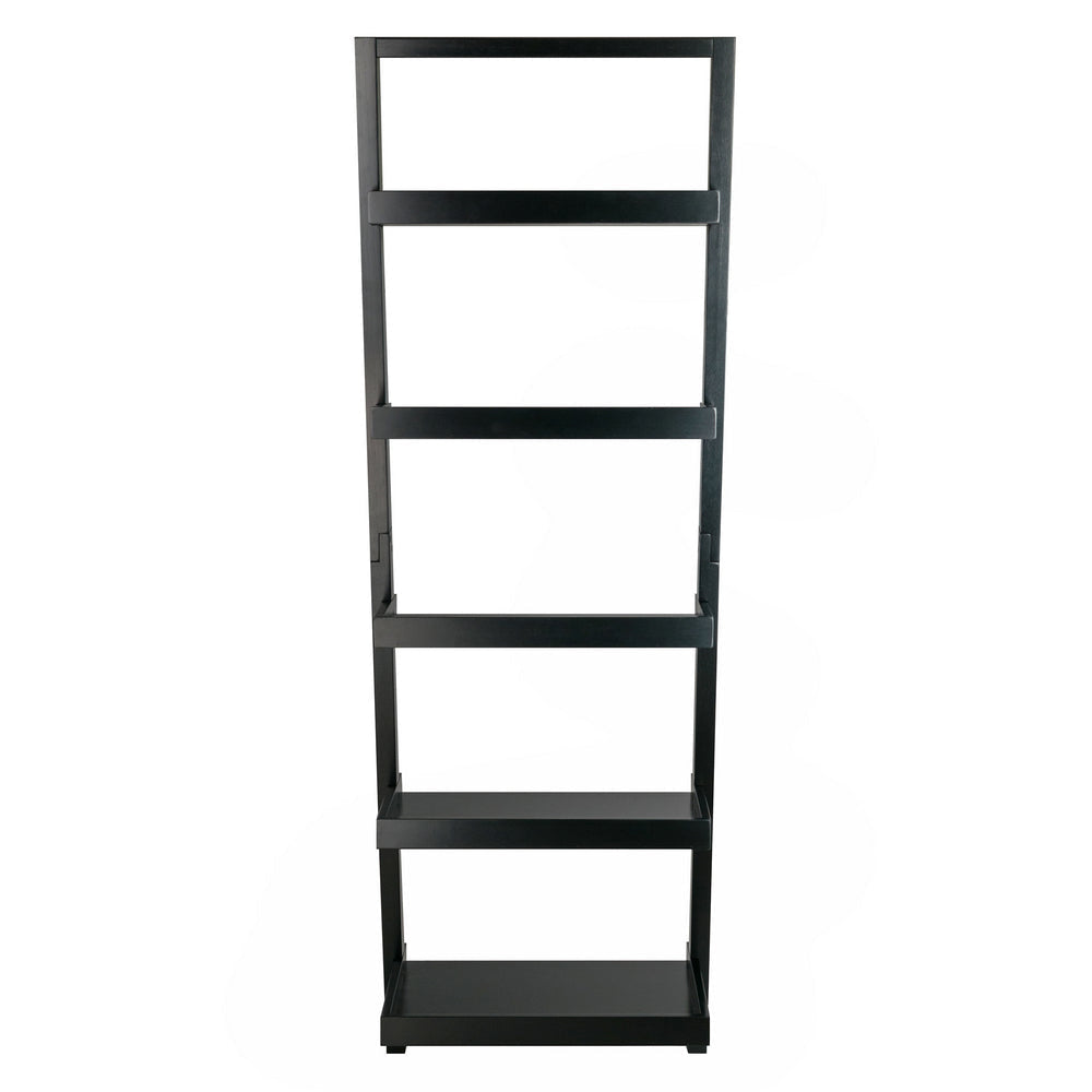 Bellamy 5-Tier Leaning Shelf Black WIN-29553