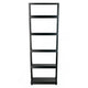 Bellamy 5-Tier Leaning Shelf Black WIN-29553