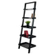 Bellamy 5-Tier Leaning Shelf Black WIN-29553