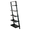 Bellamy 5-Tier Leaning Shelf Black WIN-29553
