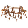 Robin 4-Pc Folding Chair Set Teak WIN-33415
