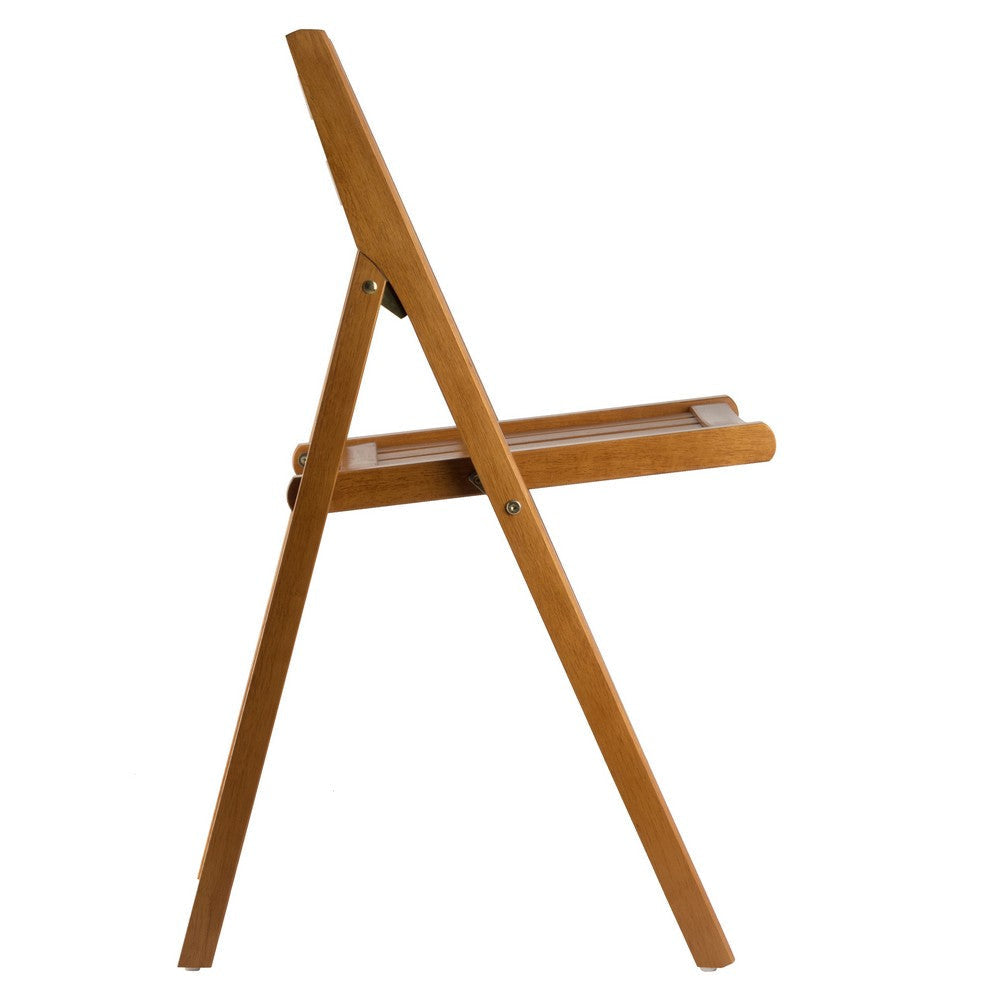 Robin 4-Pc Folding Chair Set Teak WIN-33415