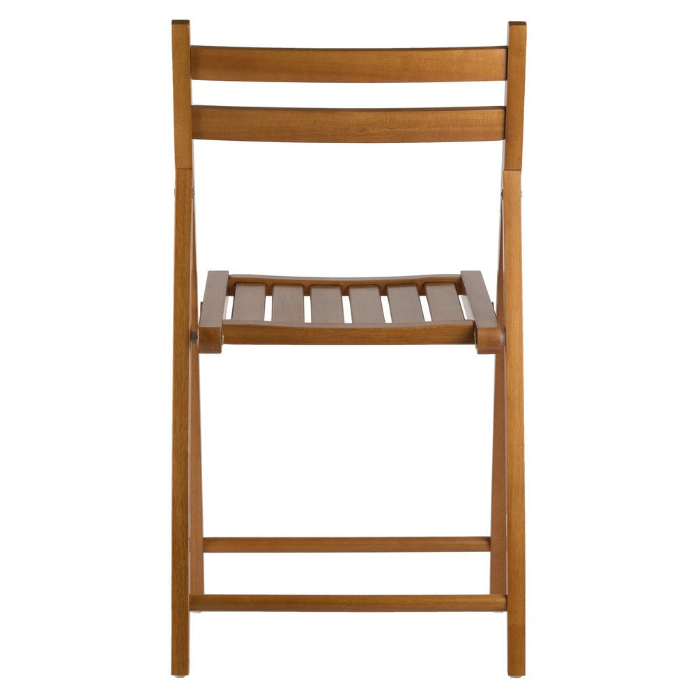Robin 4-Pc Folding Chair Set Teak WIN-33415