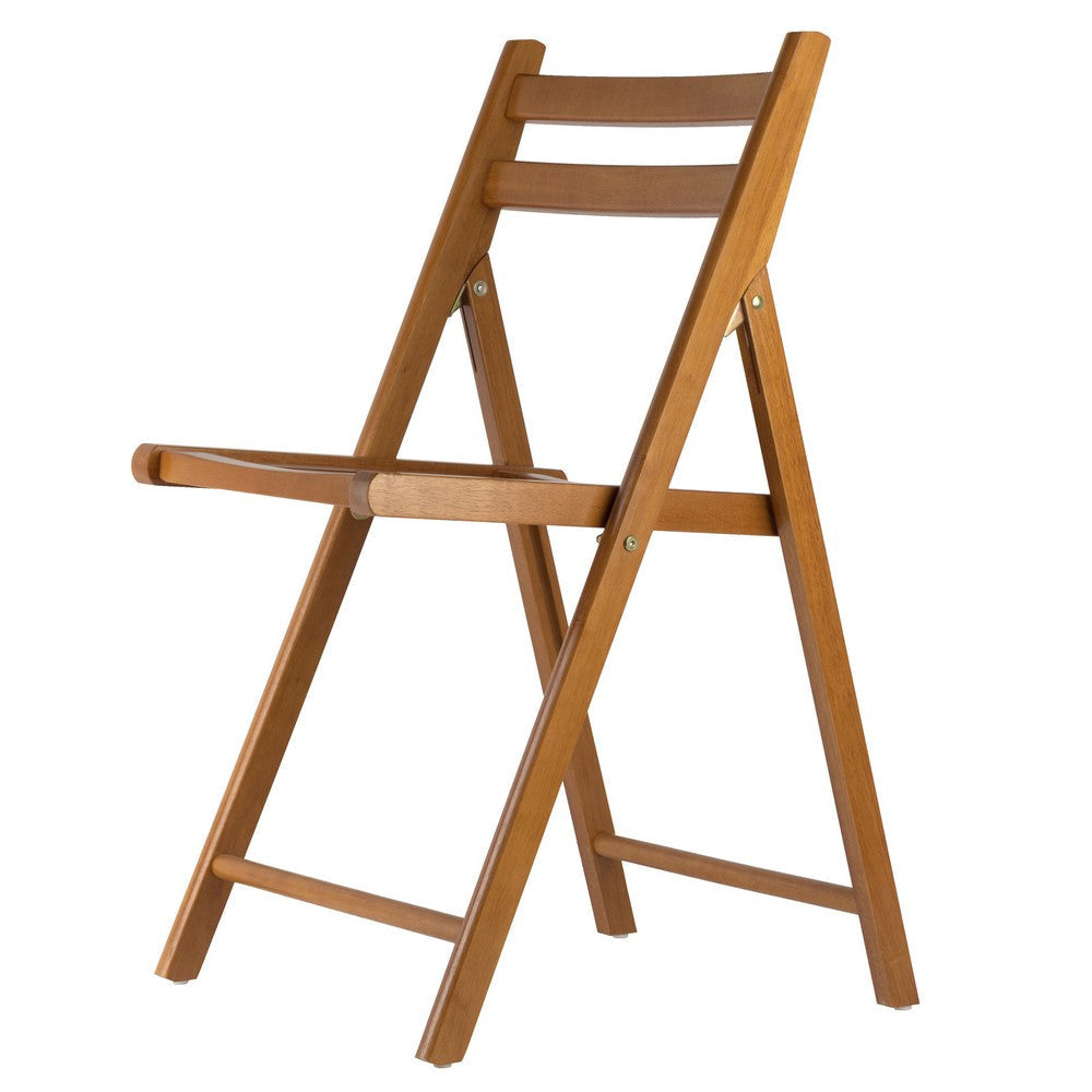 Robin 4-Pc Folding Chair Set Teak WIN-33415