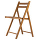 Robin 4-Pc Folding Chair Set Teak WIN-33415