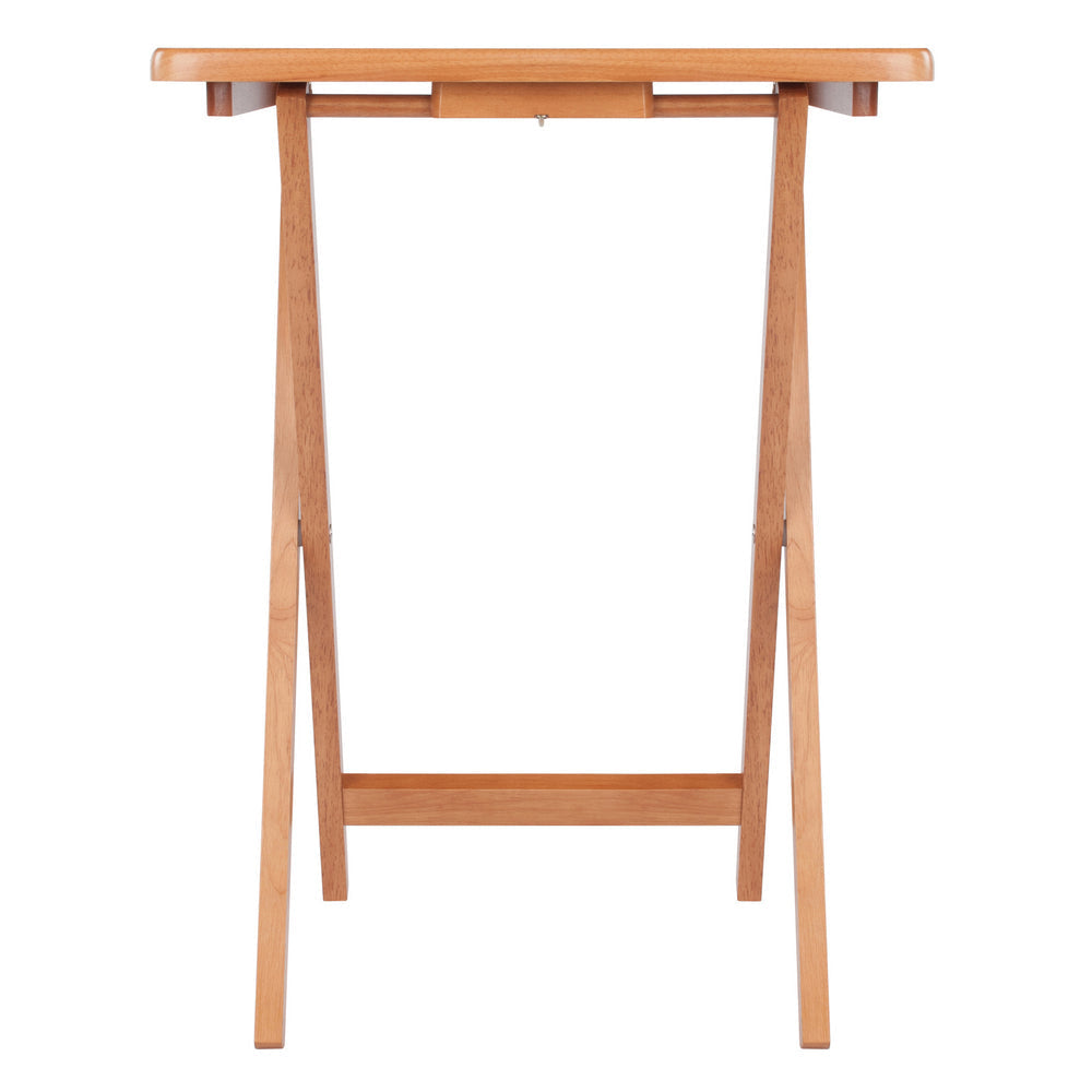 Sophia 5-Pc Snack Table Set Drop Leaf Top Teak WIN-33720