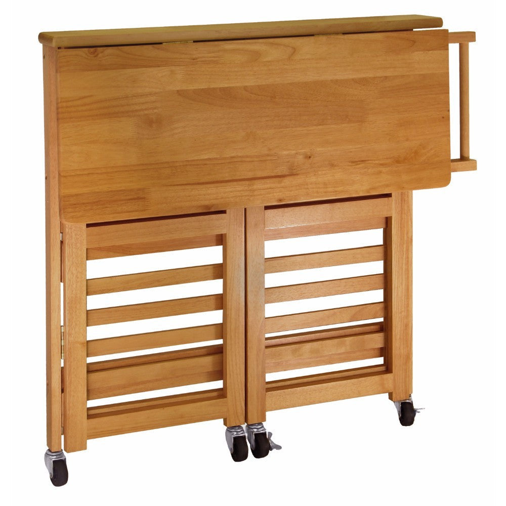Radley Kitchen Cart Foldable Light Oak WIN-34137