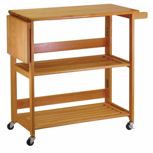 Radley Kitchen Cart, Foldable, Light Oak