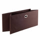 Torino 2-Pc Foldable Fabric Basket Set Chocolate WIN-38222