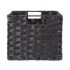 Melanie 3-Pc Foldable Woven Fiber Basket Set Chocolate