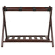 Reese Luggage Rack Shelf Cappuccino WIN-40436