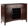 Gordon Buffet Cabinet, Cappuccino 